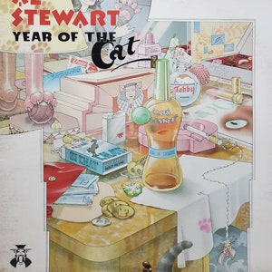 1976 Al Stewart Year of the Cat LP JXS-7022 Janus Records recorded at Abbey Road Studios Vinyl Record Album