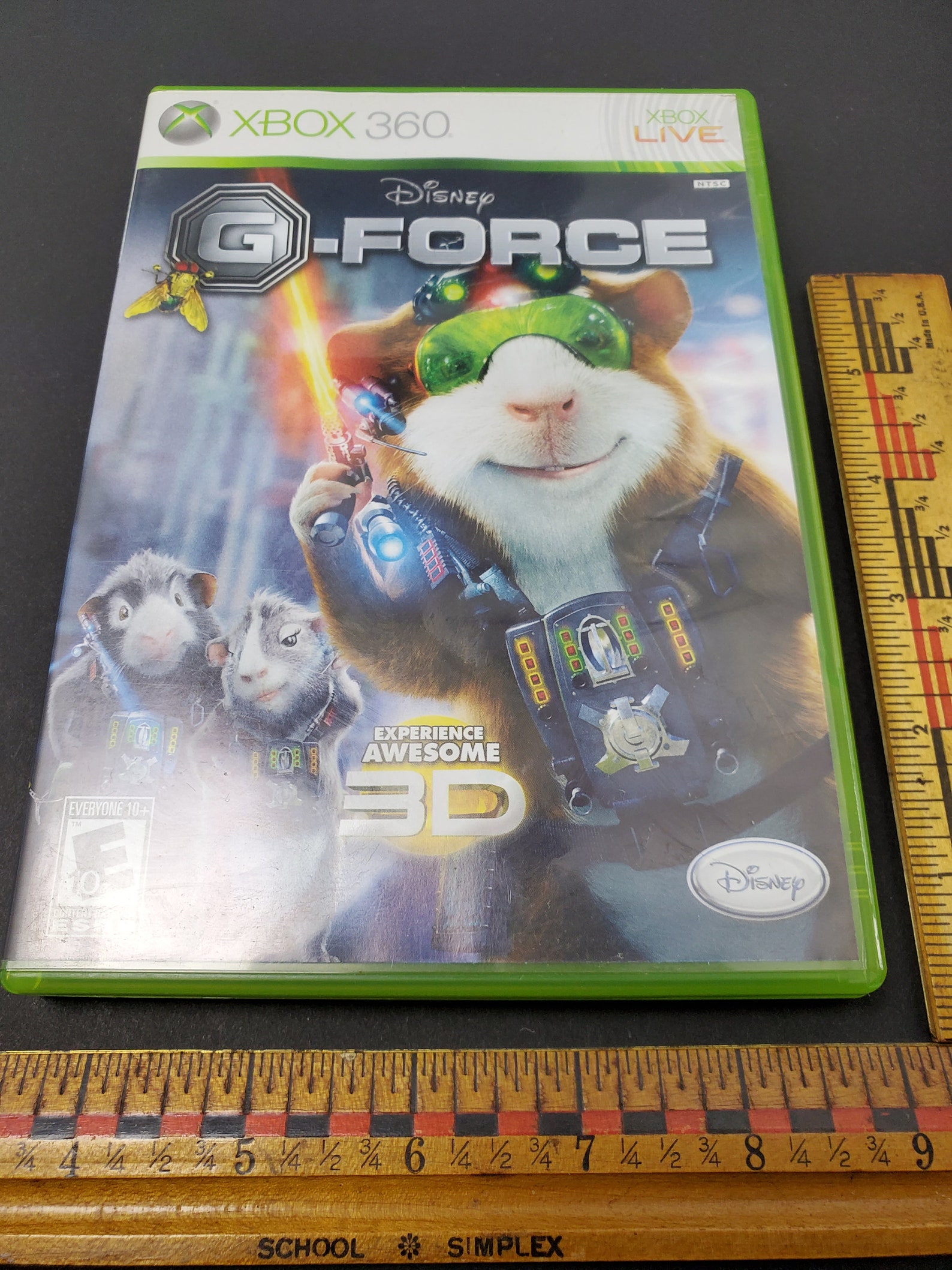 Xbox 360 G Force Disney 3D Xbox Live Microsoft Video Game CD Etsy