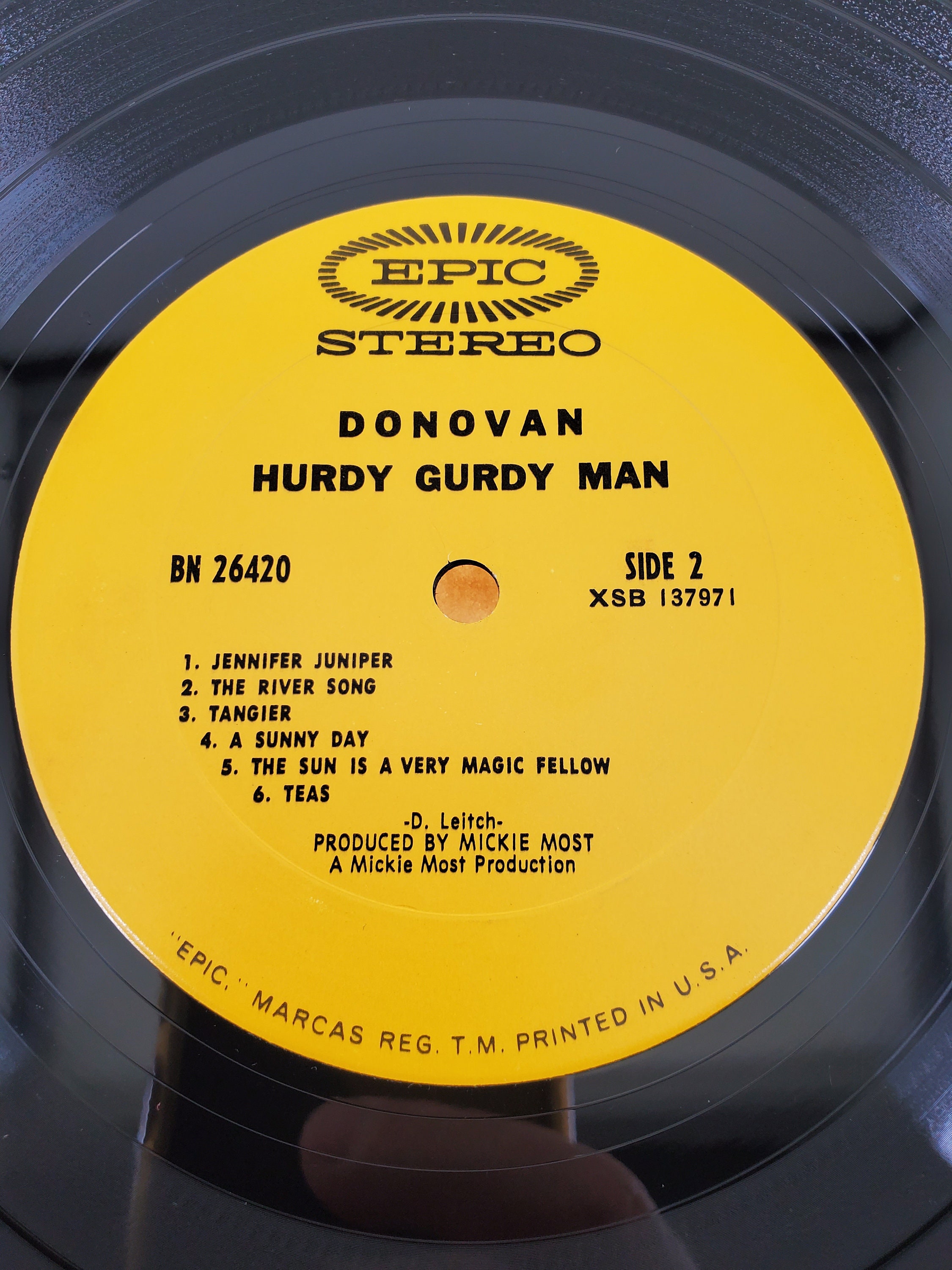 ▼帯付LP ドノバン 「ハーディー・ガーディー・マン」 掛帯 SONP-50045 DONOVAN THE HURDY GURDY MAN ドノヴァン Donovan The Hurdy Gurdy Man 180g LP (Stereo)