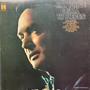 1969 Ray Price I Fall to Pieces LP HS 11373 Harmony Columbia Records Vinyl Record Album