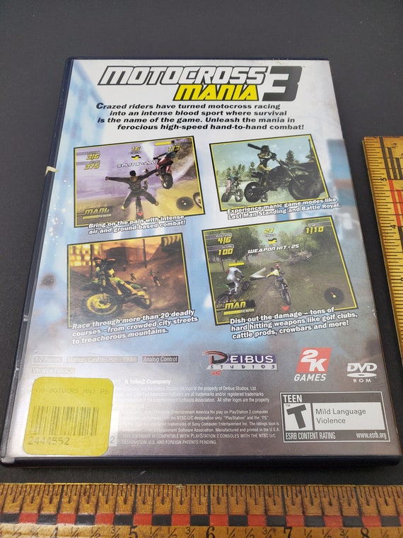 Motocross Mania 3 ROM (ISO) Download for Sony Playstation 2 / PS2 