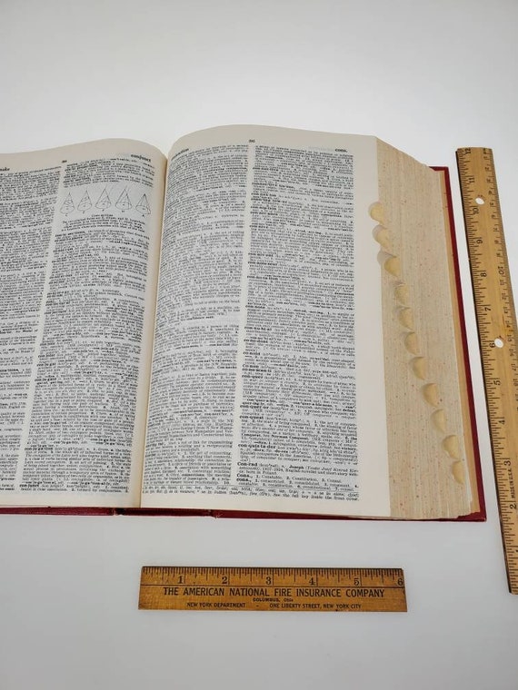 1975 the Random House College Dictionary Unabridged Indexed