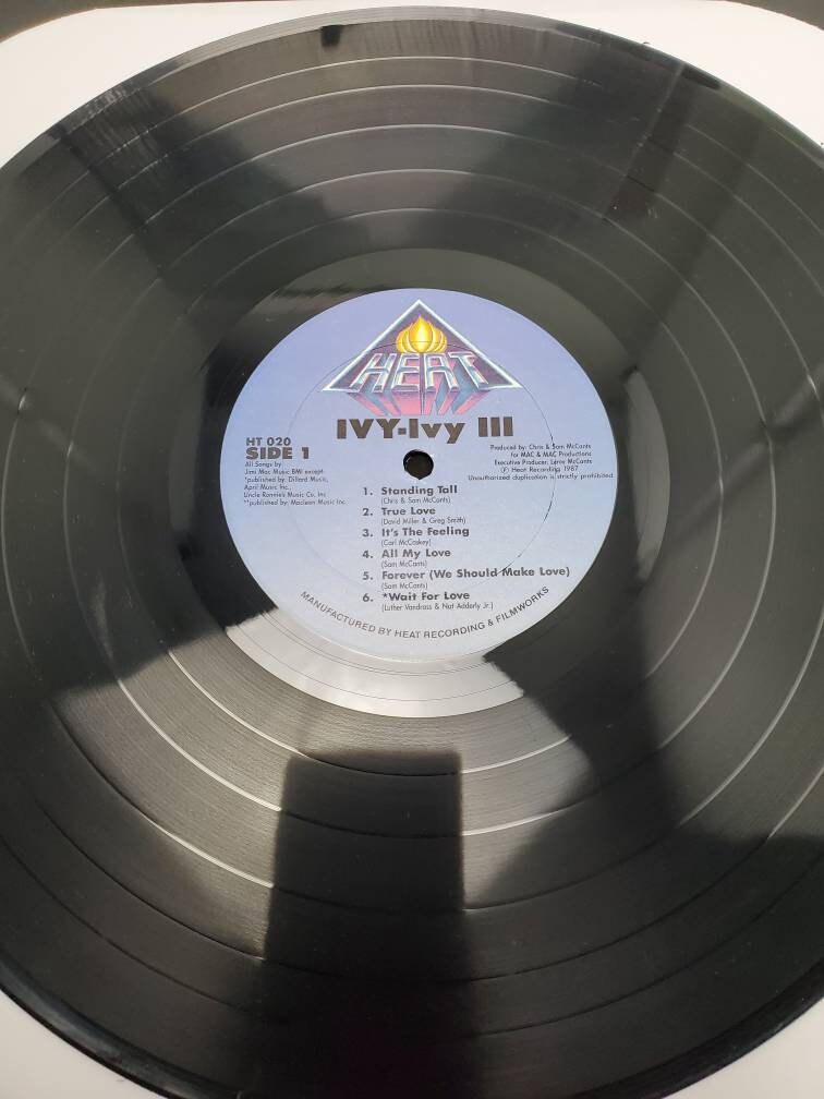 1987 IVY Ivy III Ivy 3 LP Ht 020 Heat Records Vinyl Record