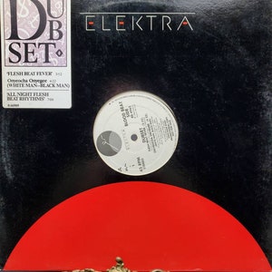 1984 Dubset Flesh Beat Fever Onyeocha Onyegee LP ED 4962 Elektra Records Vinyl Record Album