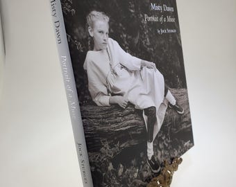 Rare First Edition Misty Dawn Portrait of A Muse Hardcover Book by