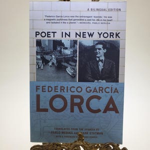 Poet In New York Bilingual Softcover Poetry Book by Federico Garcia Lorca published by Grove Press
