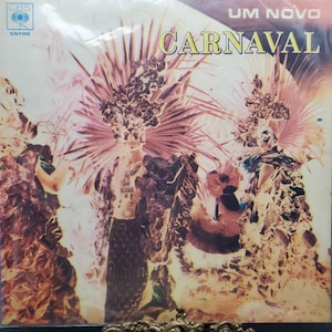 1968 Um Novo Carnaval 04130 CBS Records Vinyl Record Album