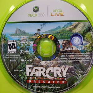 Xbox Live Far Cry Instincts Predator Xbox Live Microsoft Video Game CD image 8