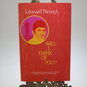 1974 Werde ich an Dich denken? Softcover Buch von Leonard Nimoy erschienen bei Celestial Arts
