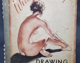 1946 Willy Pogauy's Drawing Lessons Spiral Bounded Revised and Enlarged Edition Illustration Sketch Book