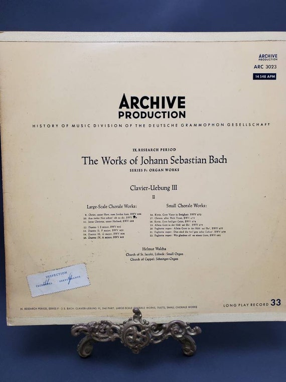 クラシック Helmut Walcha Bach Keyboard Works Bach sddefault.jpg