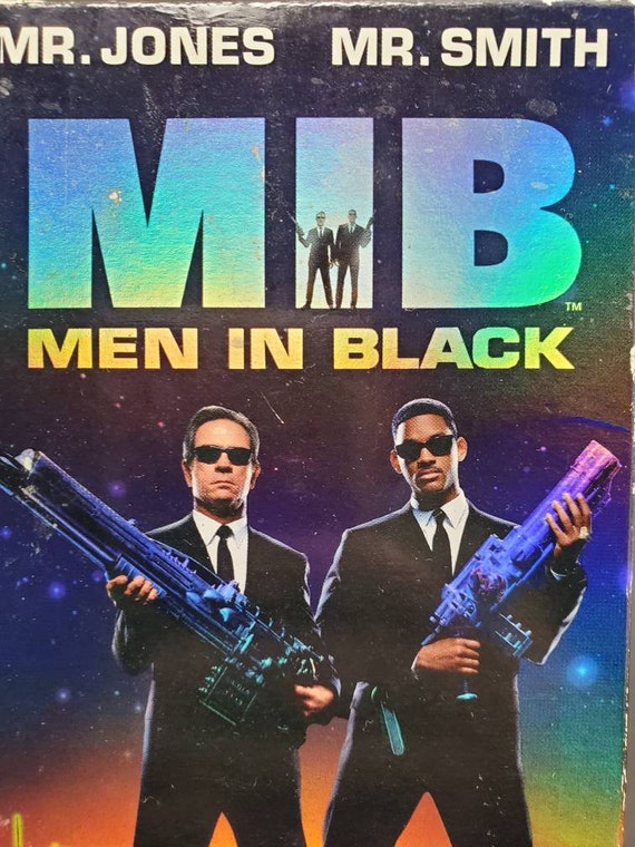 1997 MIB Men in Black VHS VCR Holographic Movie - Etsy