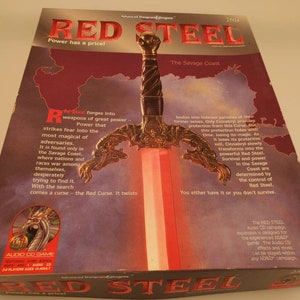 TSR 2504 Red Steel Power has a Price 1994 Dungeons and Dragons Boxed Set ISBN 1-56076-895-9 ISBN 9 781560 768951