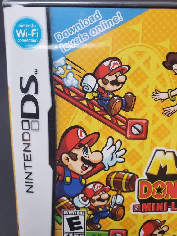 SEALED NEW Mario Vs Donkey Kong Mini Land Mayhem Nintendo DS Personal  Portable Game Cartridge 