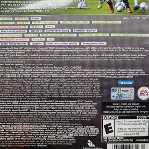 Xbox 360 Fifa Soccer 13 Xbox Live Microsoft Video Game CD image 6