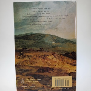 2003 the Poems of Dylan Thomas With a New Preface Notes on the Art of ...