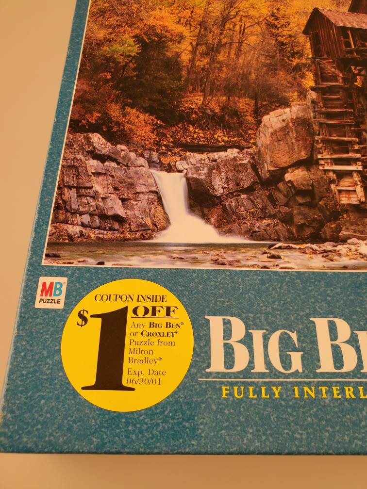 SEALED Mill on the Crystal River Colorado Milton Bradley Big