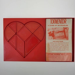 1961 Tormentor A Game of 98 Puzzles by Tryne Games Mfg