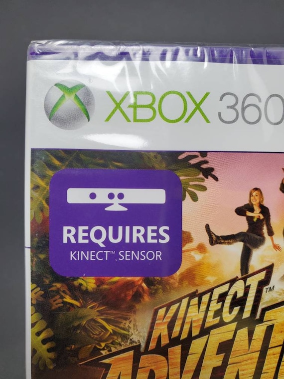 XBOX 360 KINECT ADVENTURES VIDEO GAME REQUIRES KINECT SENSOR RATED E 1-2  PLAYERS