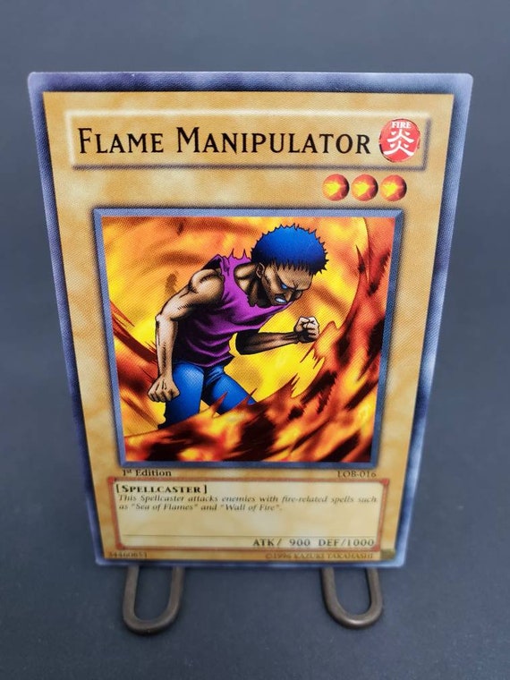 Flame Manipulator LOB-016 1st Edition Yugioh Trading Card Game - Etsy  Ireland