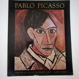 1980 Pablo Picasso Livro de capa mole Museu de Arte Moderna de Nova York