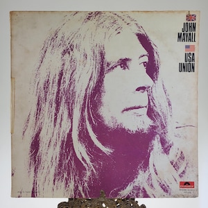 1971 John Mayall, LP USA Union, album disque vinyle stéréo 24-4022 Polydor Incorporated, album disque vinyle