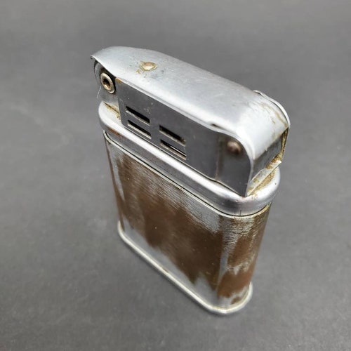 1930s Beattie Jet shops Lighter US Patent 1894300 Pocket Petrol Wick Lighter