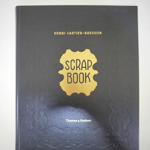 Henri Cartier Bresso Scrap Book Art Hardcover Book published by Thames and Hudson