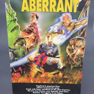 WW 8500 Aberrant Core Rulebook Softcover Roleplaying Game White Wolf Game Studios ISBN 1-56504-626-9 ISBN 9 781565 046269