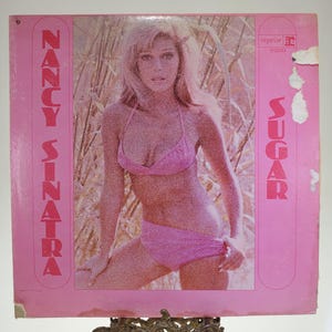 Album in vinile stereo Sugar di Nancy Sinatra del 1967, 6230 Reprise Records