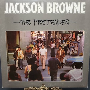 1976 Jackson Browne The Pretender LP 7E-1079 Elektra Asylum Nonesuch Records Vinyl Record Album