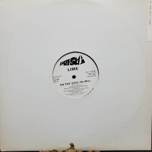 1983 Lime On the Grid Promo LP PDS 490 Prism Matra Records Vinyl Record Album
