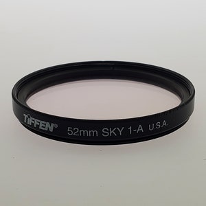 Tiffen SKY-1A 52 mm Kamera-Objektiv-Filter Made in USA