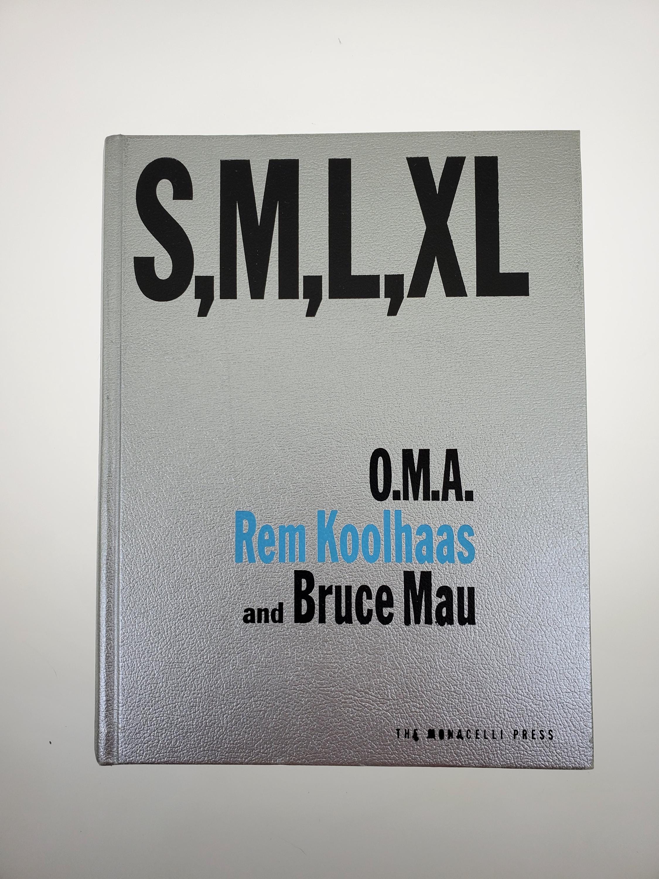 1998 SMLXL OMA Hardcover Book by Rem Koolhaas and Bruce Mau 1998 SMLXL OMA Hardcover Book by Rem Koolhaas and Bruce Mau