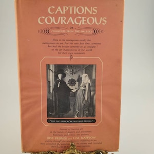 1958 Captions Courageous Bob Reisner and Hal Kapplow Famous Art Comedy Book