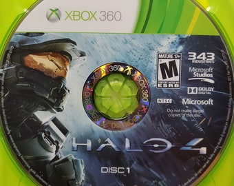 Xbox 360 Halo Xbox Live Microsoft Video Game Two CD Set - Main Image