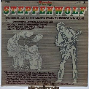 1967 Steppenwolf LP Early Steppenwolf Stereo Vinyl Record Album DS 50060 Dunhill ABC Records