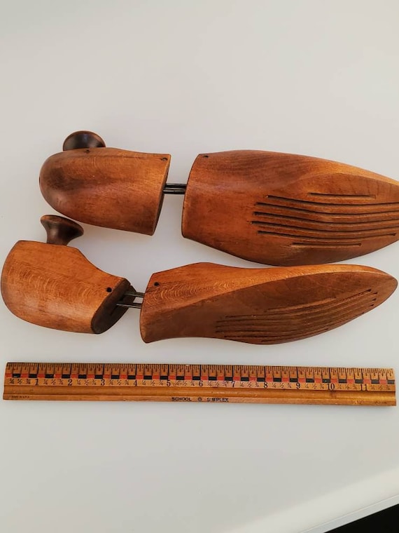 Paired Spring loaded Shoe Tree, Spring tension Sh… - image 3