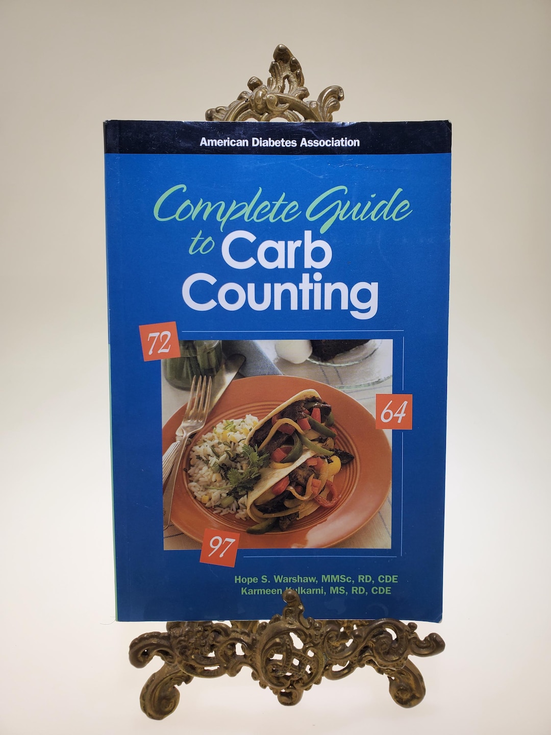 2001 complete guide to carb counting softcover book by hope s warshaw
