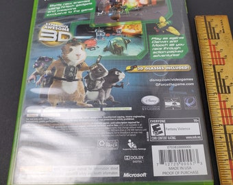 Xbox 360 G Force Disney 3D Xbox Live Microsoft Video Game CD
