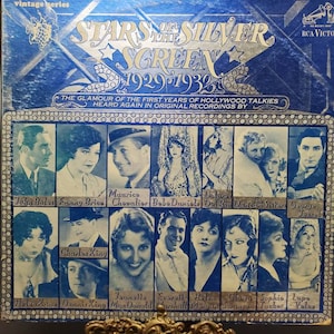 1967 Stars of the Silver Screen 1929 1930 LPV 538 RCA Victor Vinyl Record Album