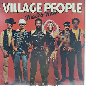 1978 Village People LP Macho Man Stereo Vinyl Record Album NBLP 7096 Casablanca Records