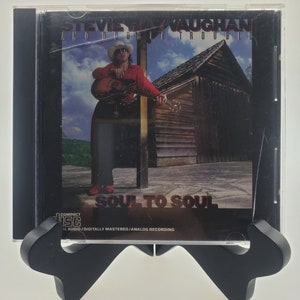 1985 Stevie Ray Vaughan CD Soul to Soul EK 40036 Epic Records