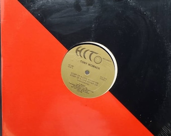 1988 VERZEGELD Tony Womack Start of a Love Affair LP AR 7887 Hit Records Vinyl Record Album