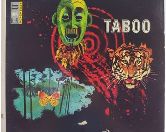 1959 Cawanda's Group LP Taboo Vinyl-Schallplattenalbum 2125 Promenade Records