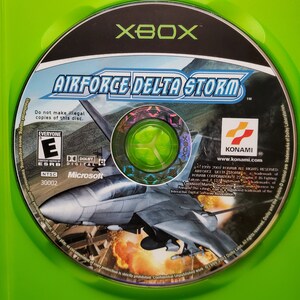 Xbox Airforce Delta Storm Microsoft Video Game CD image 8