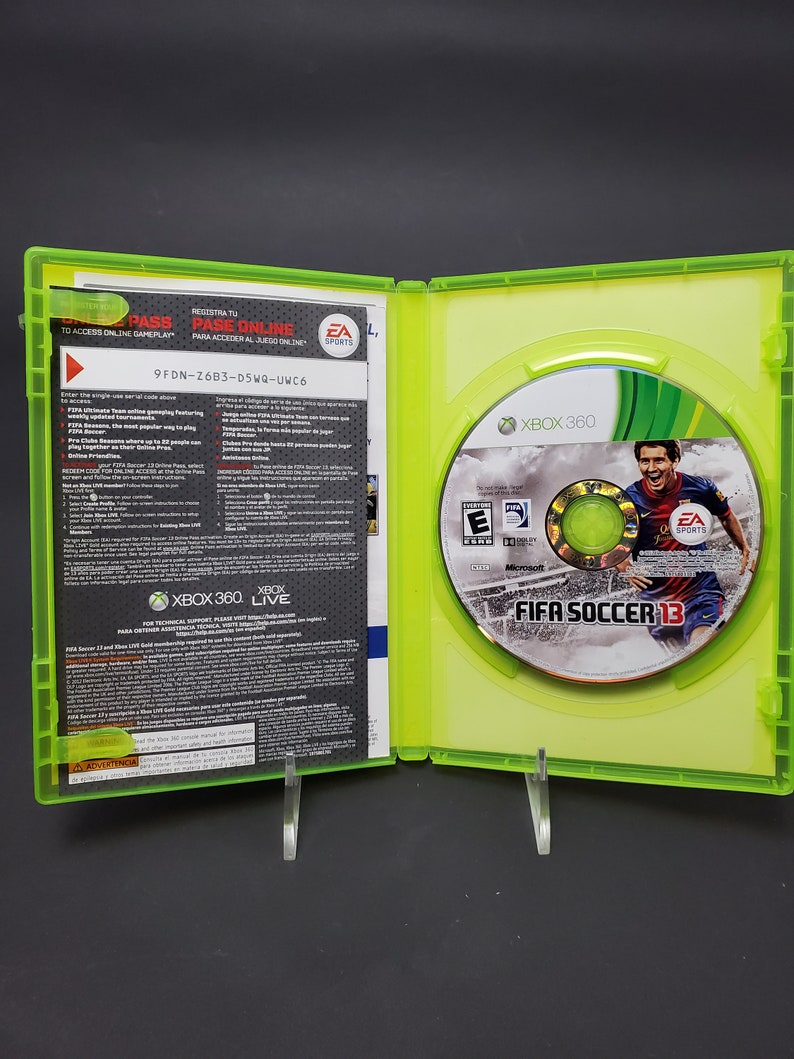 Xbox 360 Fifa Soccer 13 Xbox Live Microsoft Video Game CD image 7