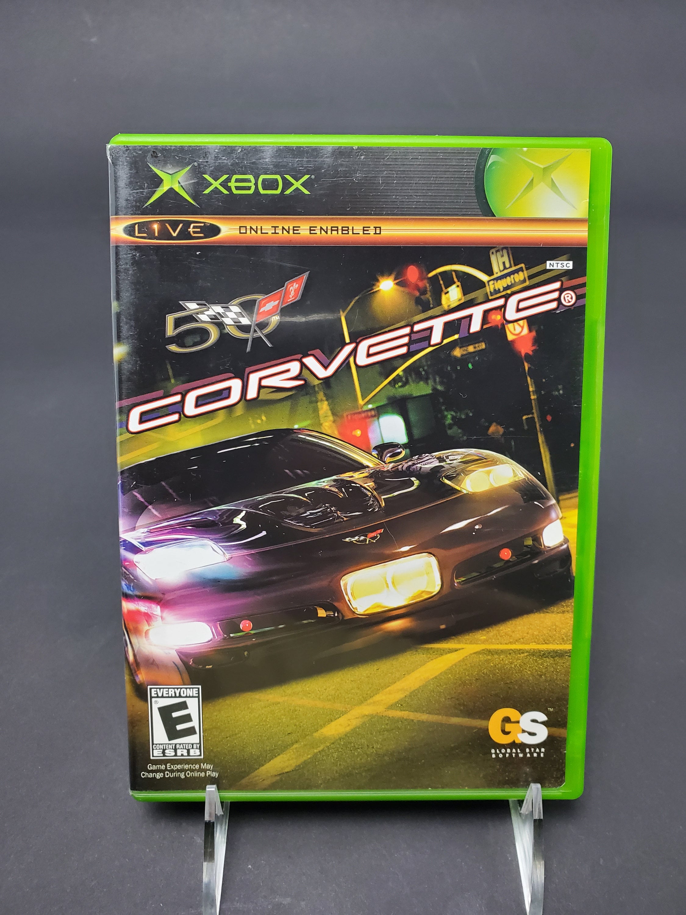Xbox Live Corvette Racing Microsoft Video Game CD Etsy