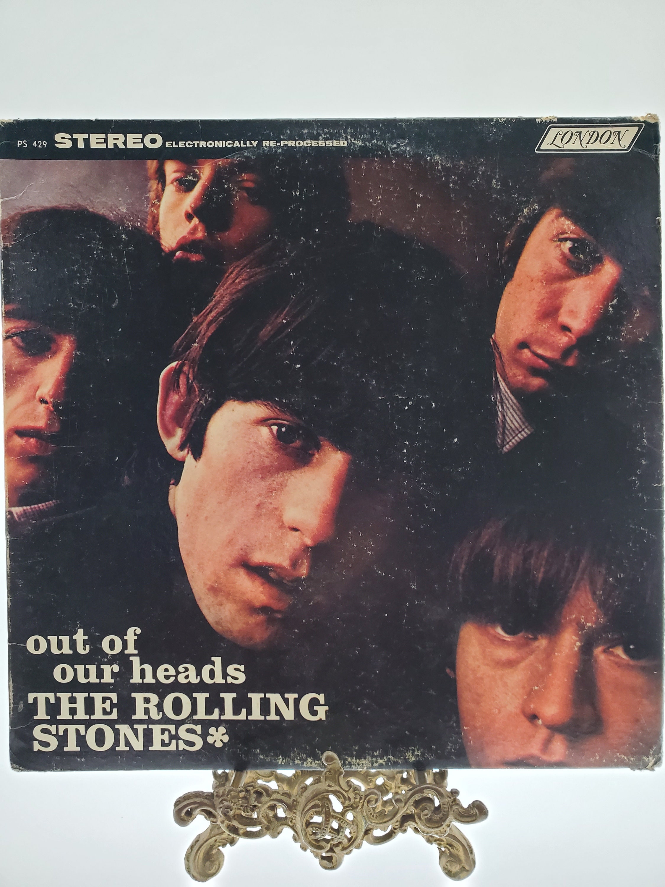 【並上品ＬＰレコード】ローリング・ストーンズ／アウト・オブ・アワー・ヘッズ レコード買取価格】ローリング・ストーンズ第4集 アウト・オブ