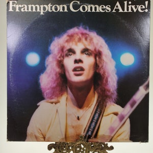 1976 Peter Frampton Double LP Comes Alive Vinyl Record Album SP-3703 A&M Records